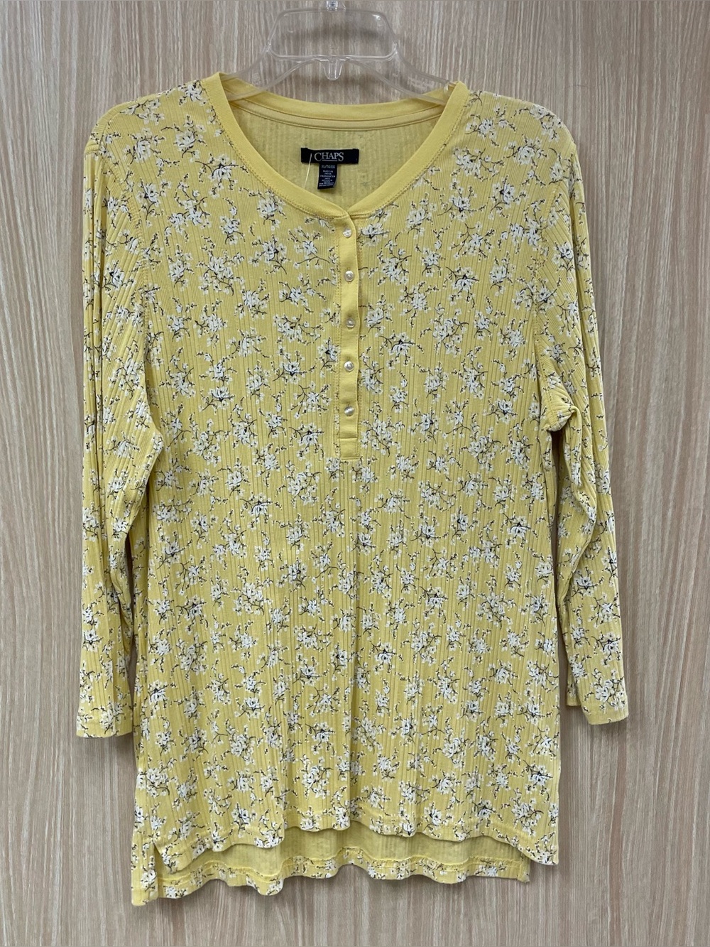 Chaps Yellow Top Size XL